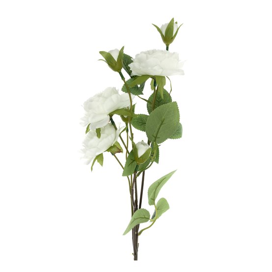 White Rose Spray 70cm