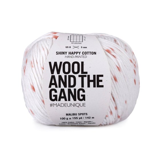 Wool and the Gang 101 Spots Malibu Shiny Happy Cotton 100g