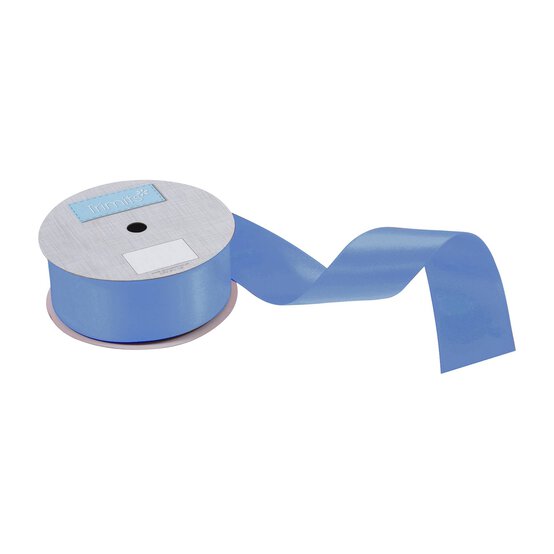 Trimits Royal Blue Double-Faced Satin Ribbon by the Metre 36mm