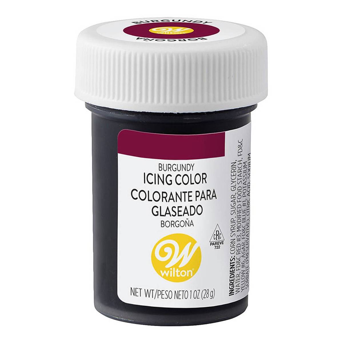 Wilton Burgundy Icing Colour 28.3g