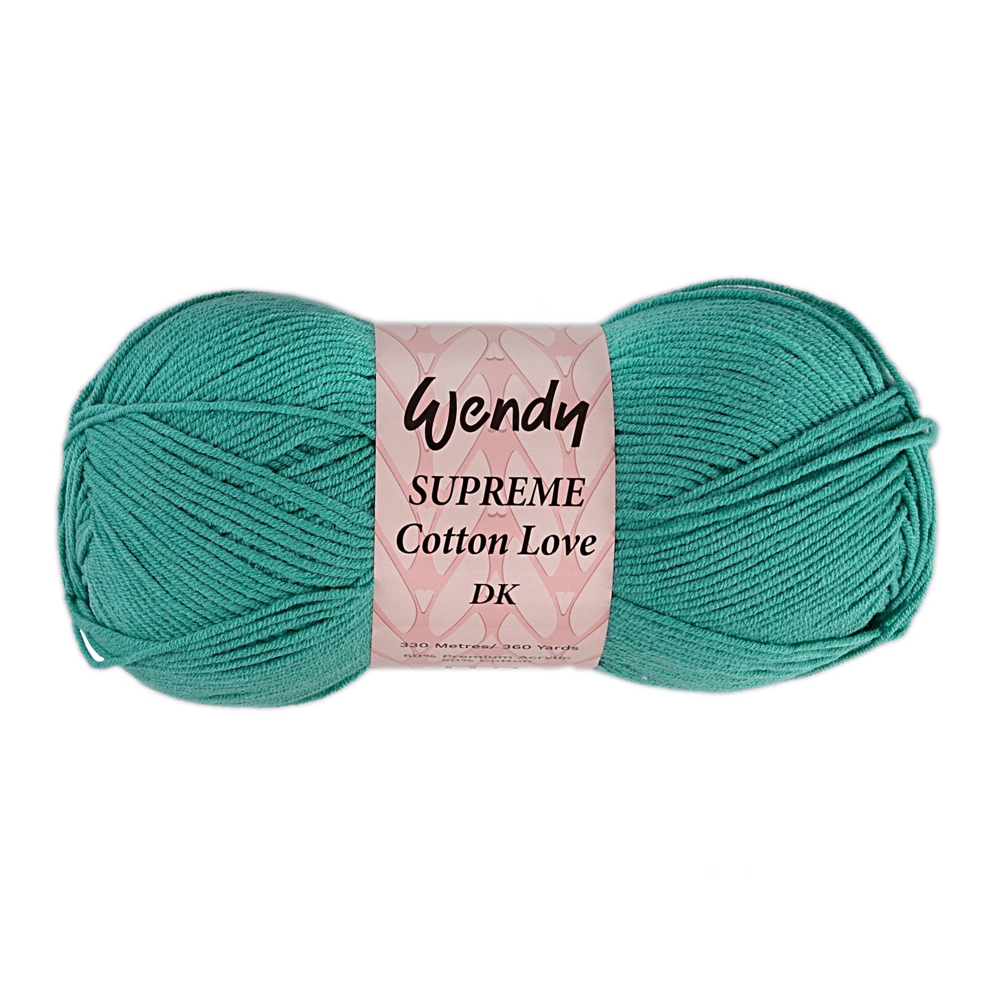 Wendy Jade Supreme Cotton Love DK Yarn 100g