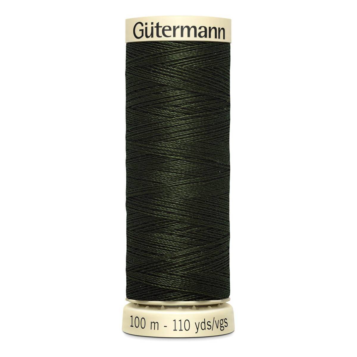 Gutermann Moss Green Sew All Thread 100m (304)