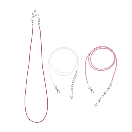 Pink Necklaces 3 Pack