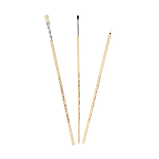 Tamiya Basic Modelling Brush Set 3 Pack