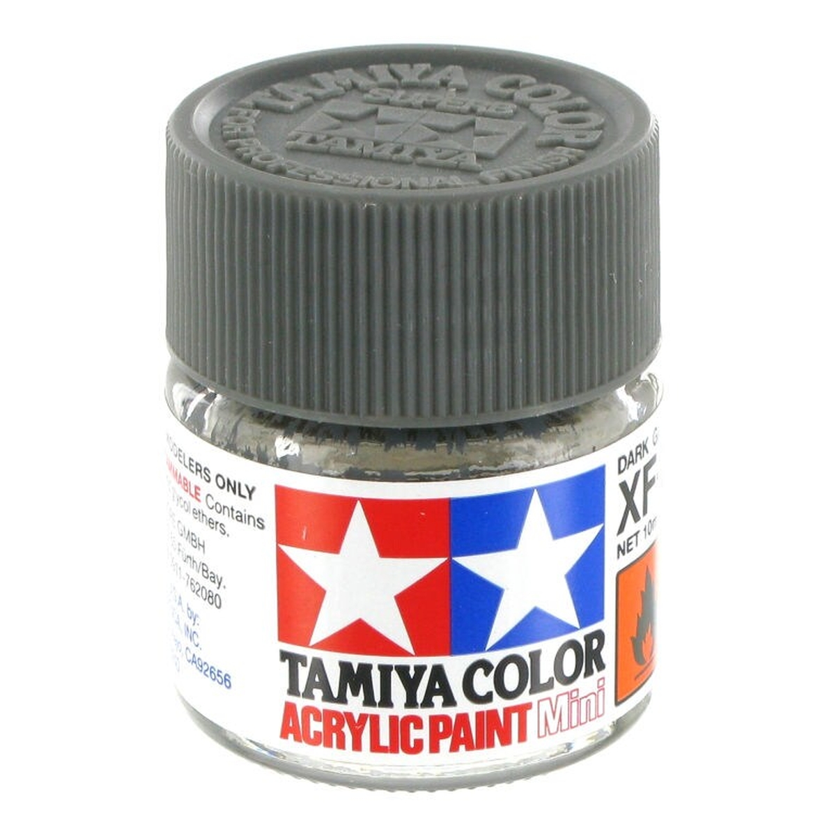 Tamiya Colour Acrylic Paint XF-24 Dark Grey 10ml