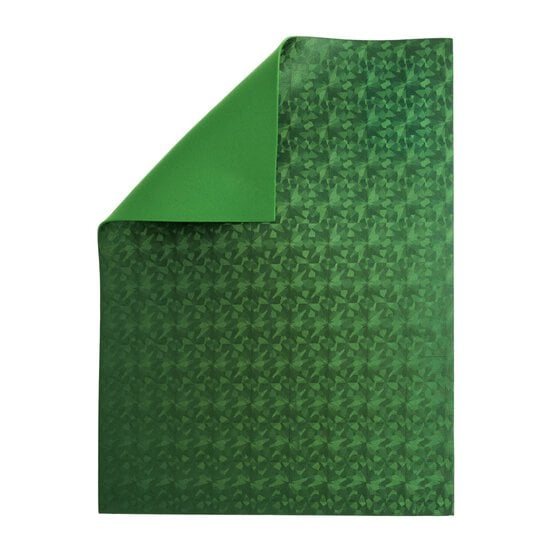 Green Hologram EVA Foam Sheet 22.5cm x 30cm