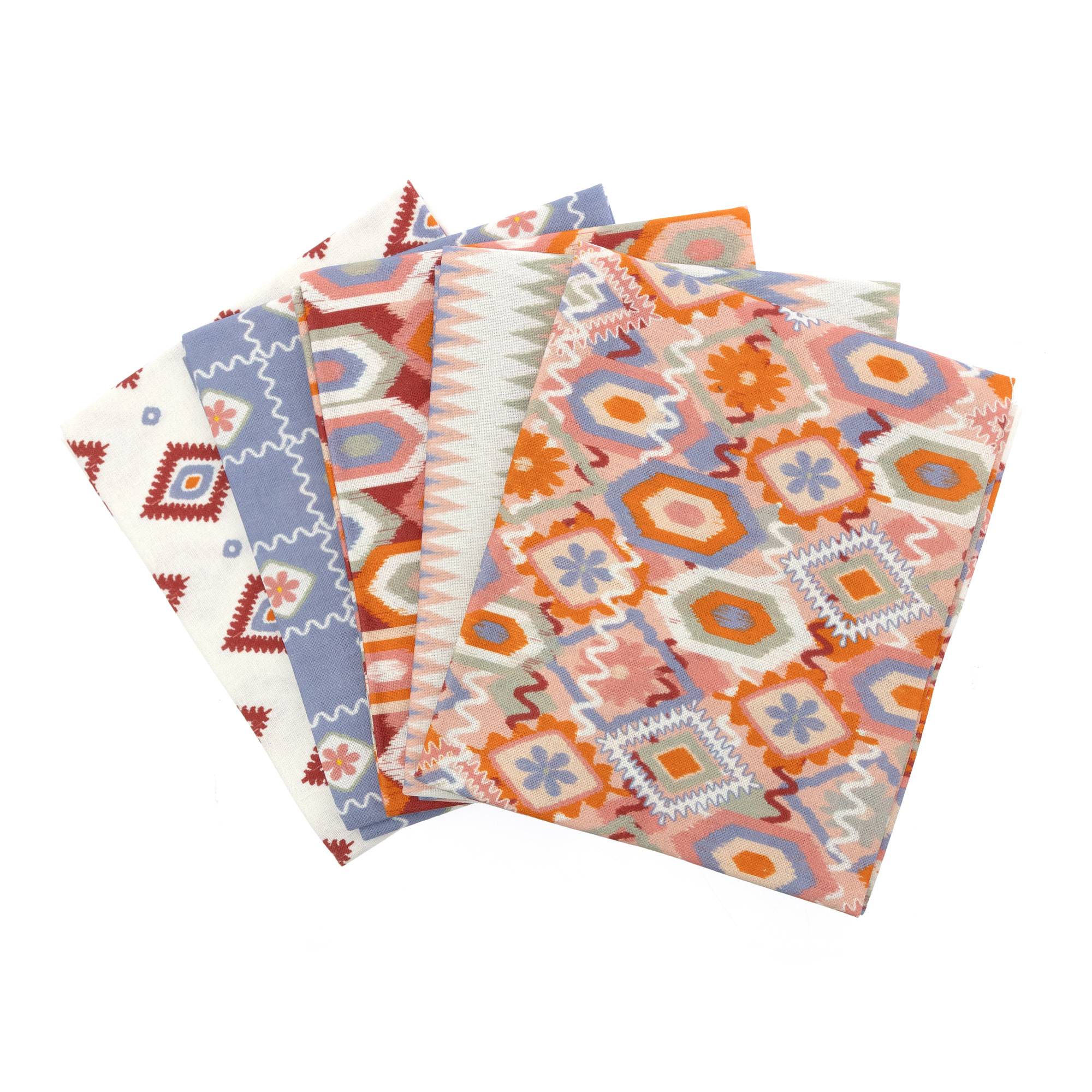 Woven Revival Cotton Fat Quarters 5 Pack