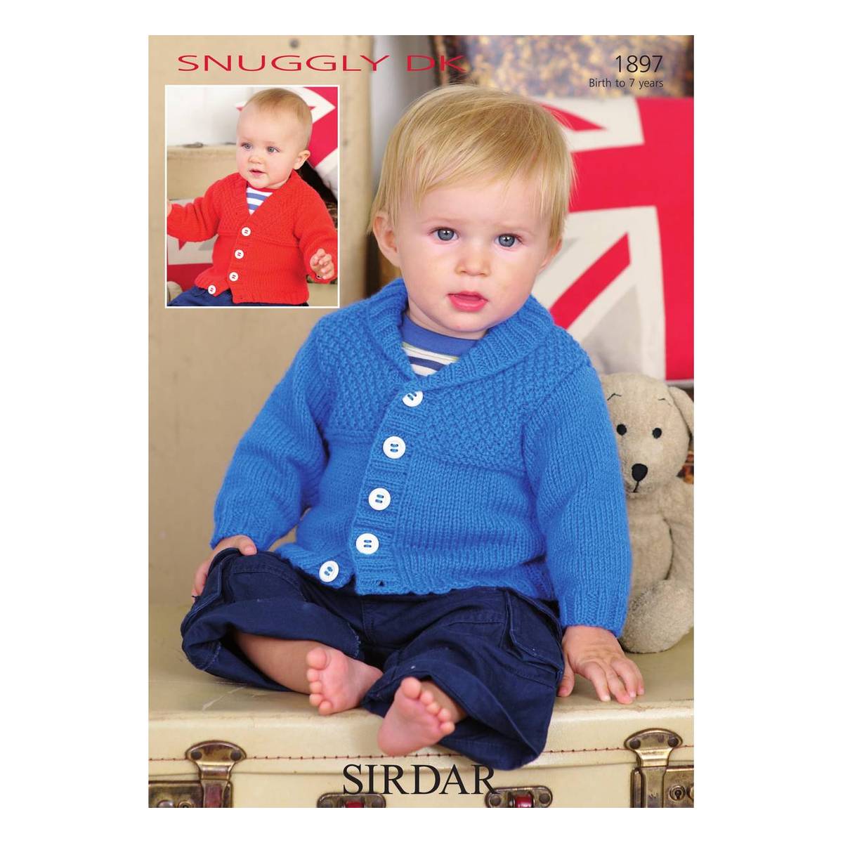 Sirdar Snuggly DK Cardigans Digital Pattern 1897