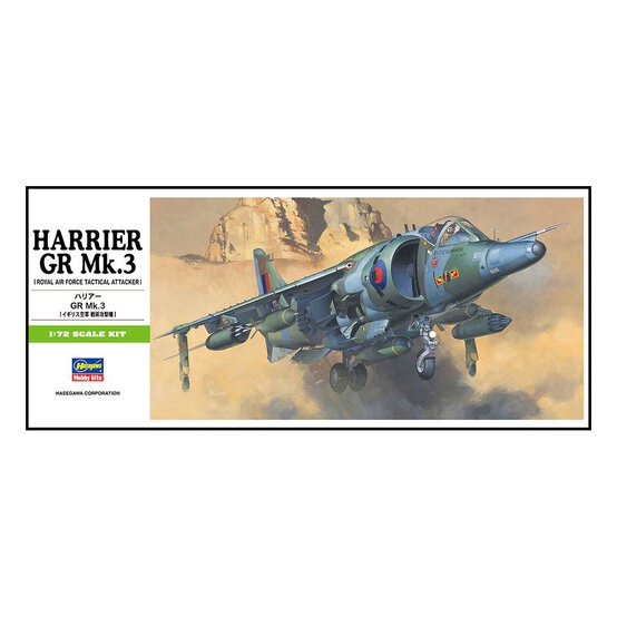 Hasegawa Harrier GR Mk.3 Model Kit 1:72