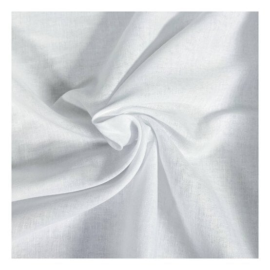 Cream Cotton Muslin Fabric by the Metre