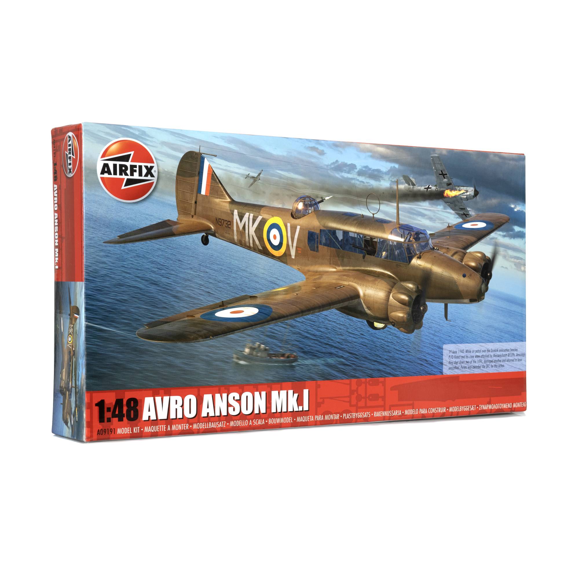 Airfix Avro Anson Mk.I Model Kit 1:48