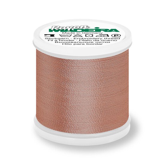 Madeira Dark Ecru Rayon 40 Thread 200m (1054)