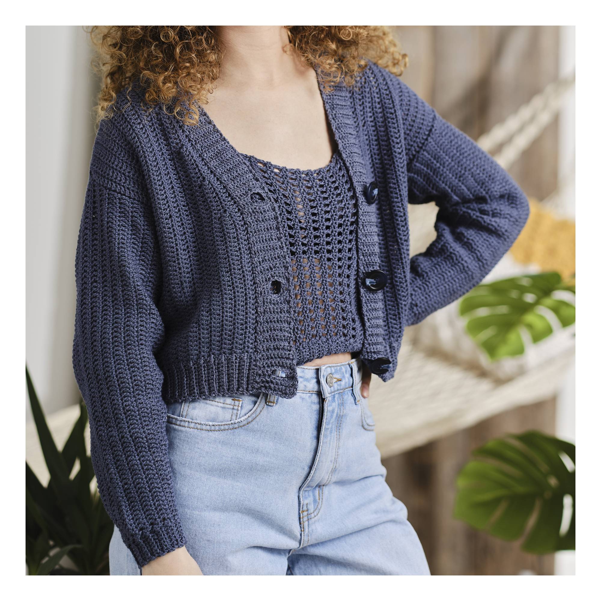 Knitcraft Crochet Vest and Cardigan Digital Pattern 0333