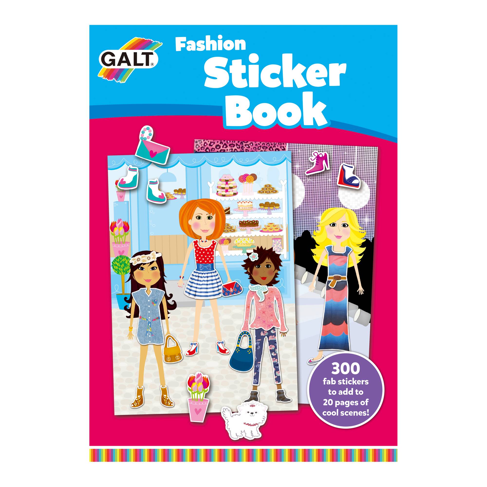 Galt Fashion Sticker Book