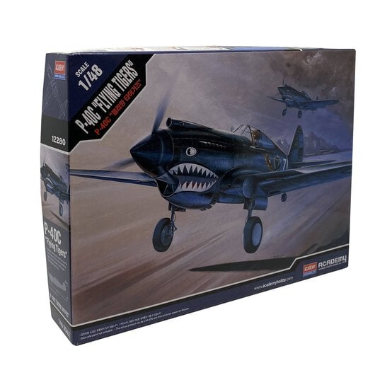 Academy P-40C Tomahawk Model Kit 1:48