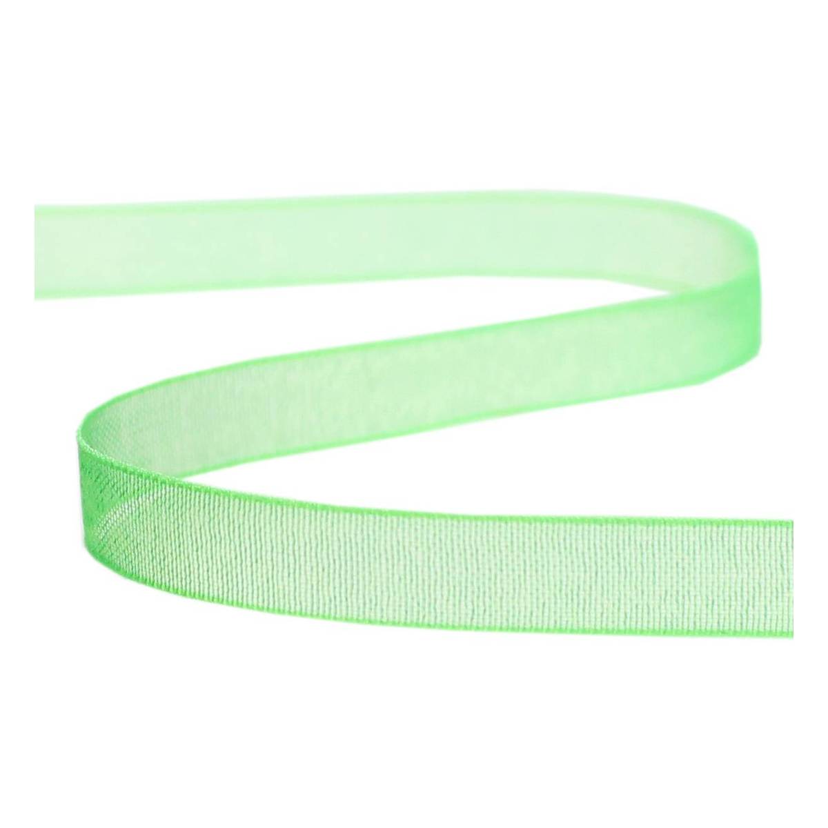 Australian Green Organdie Ribbon 6mm x 8m