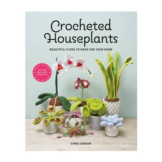 Crocheted Houseplants Crochet Book