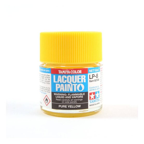 Tamiya Yellow Lacquer Paint 10ml (LP-8)