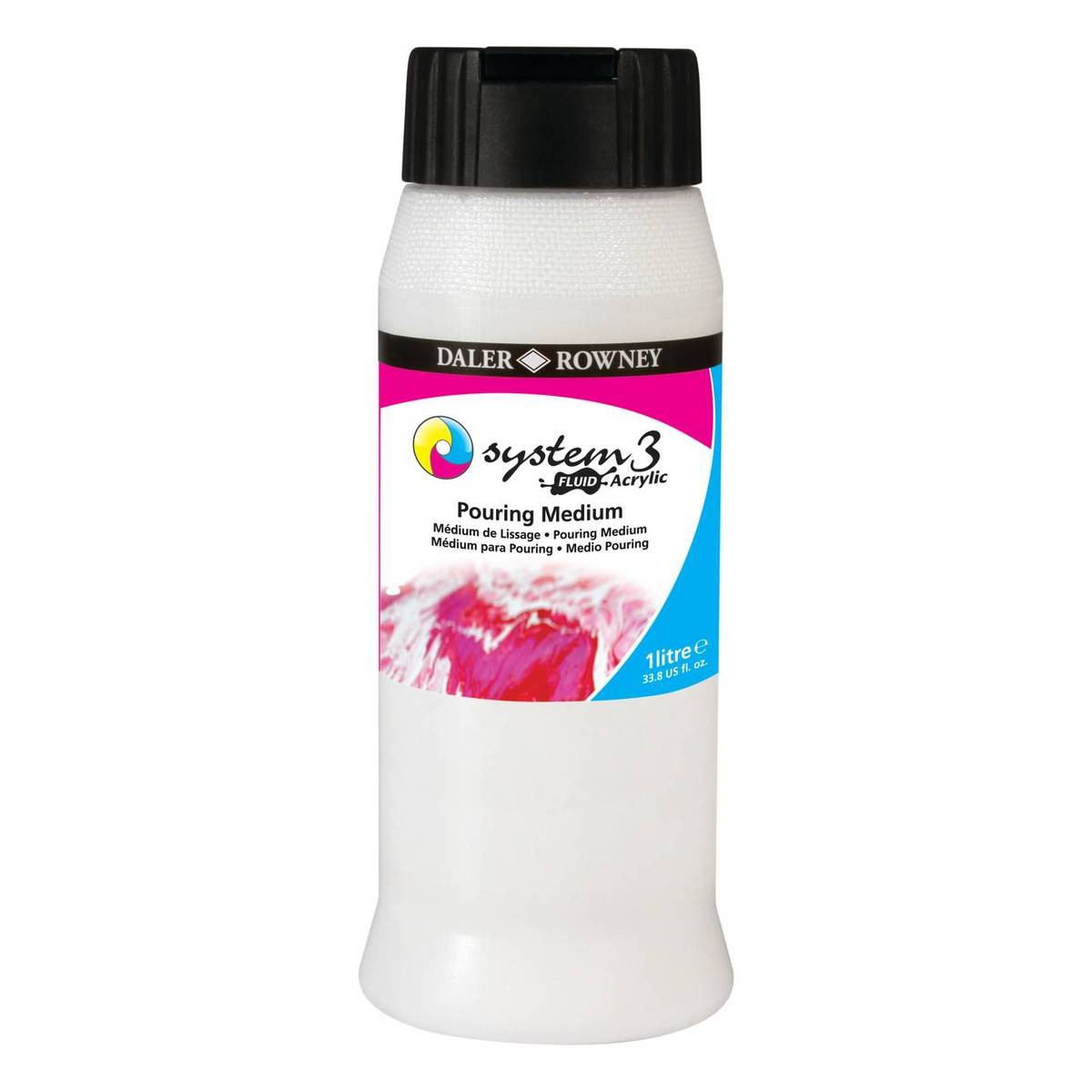 Daler-Rowney System3 Fluid Pouring Medium 1 Litre