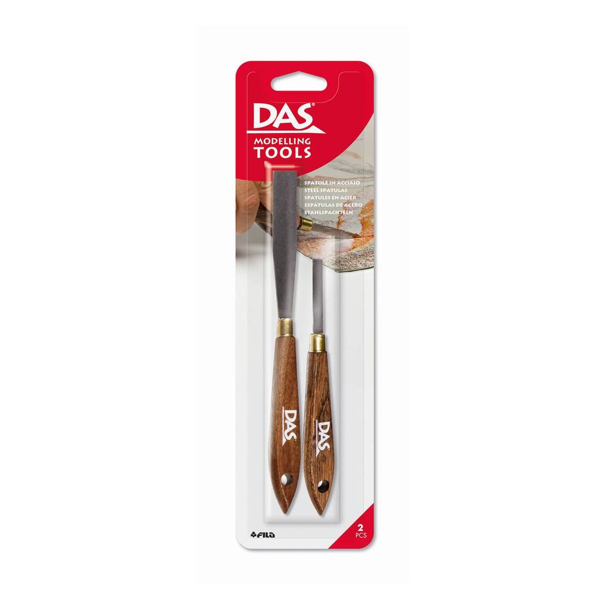 DAS Steel Spatula Set 2 Pack
