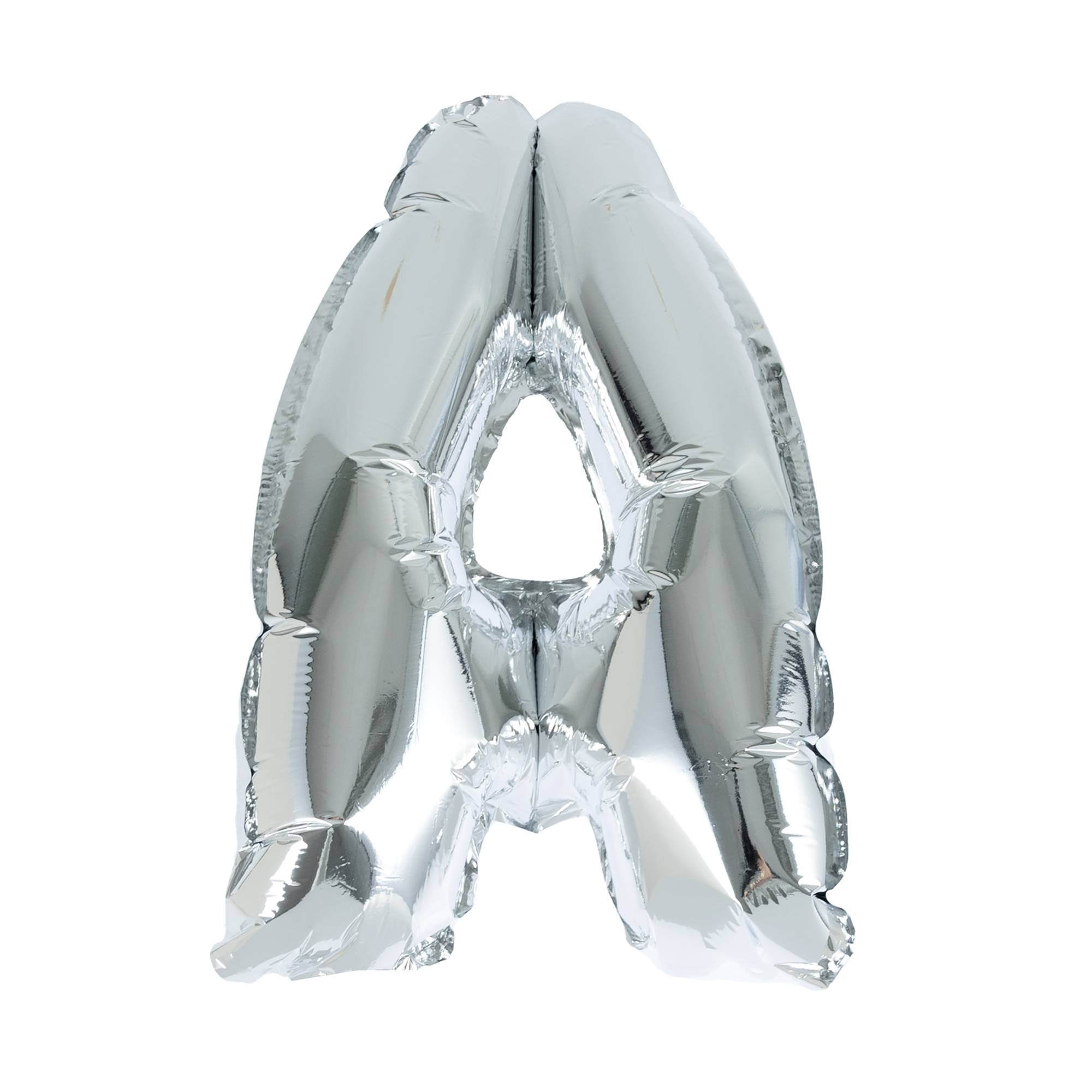 Silver Foil Letter A Balloon