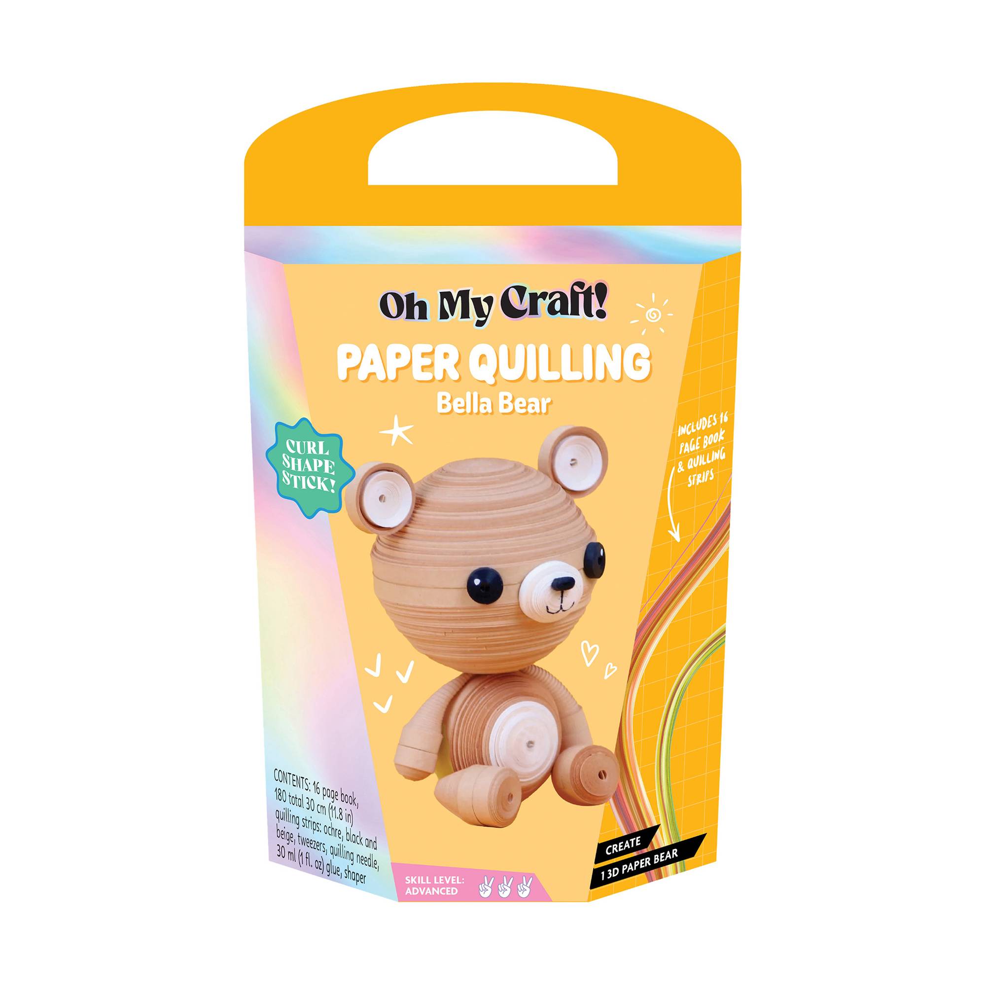 Oh My Craft! Paper Quilling Bella Bear Kit