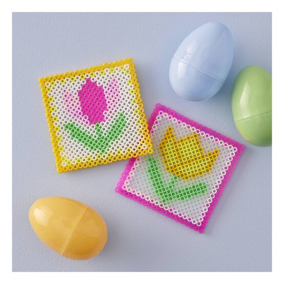 Flower Melty Beads Coaster Kit 2 Pack