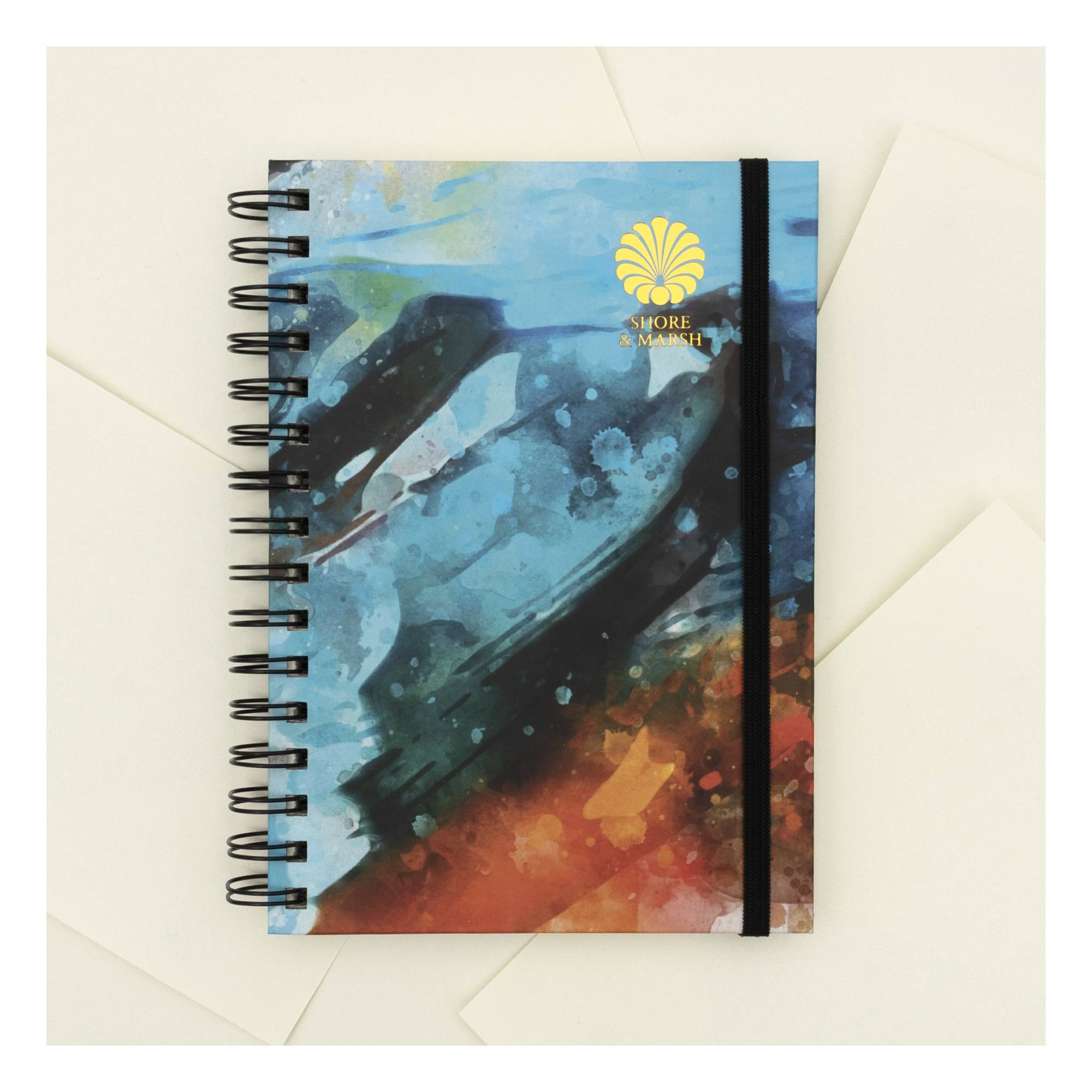 Shore & Marsh Full Cover Portrait Sketchbook A5 50 Sheets