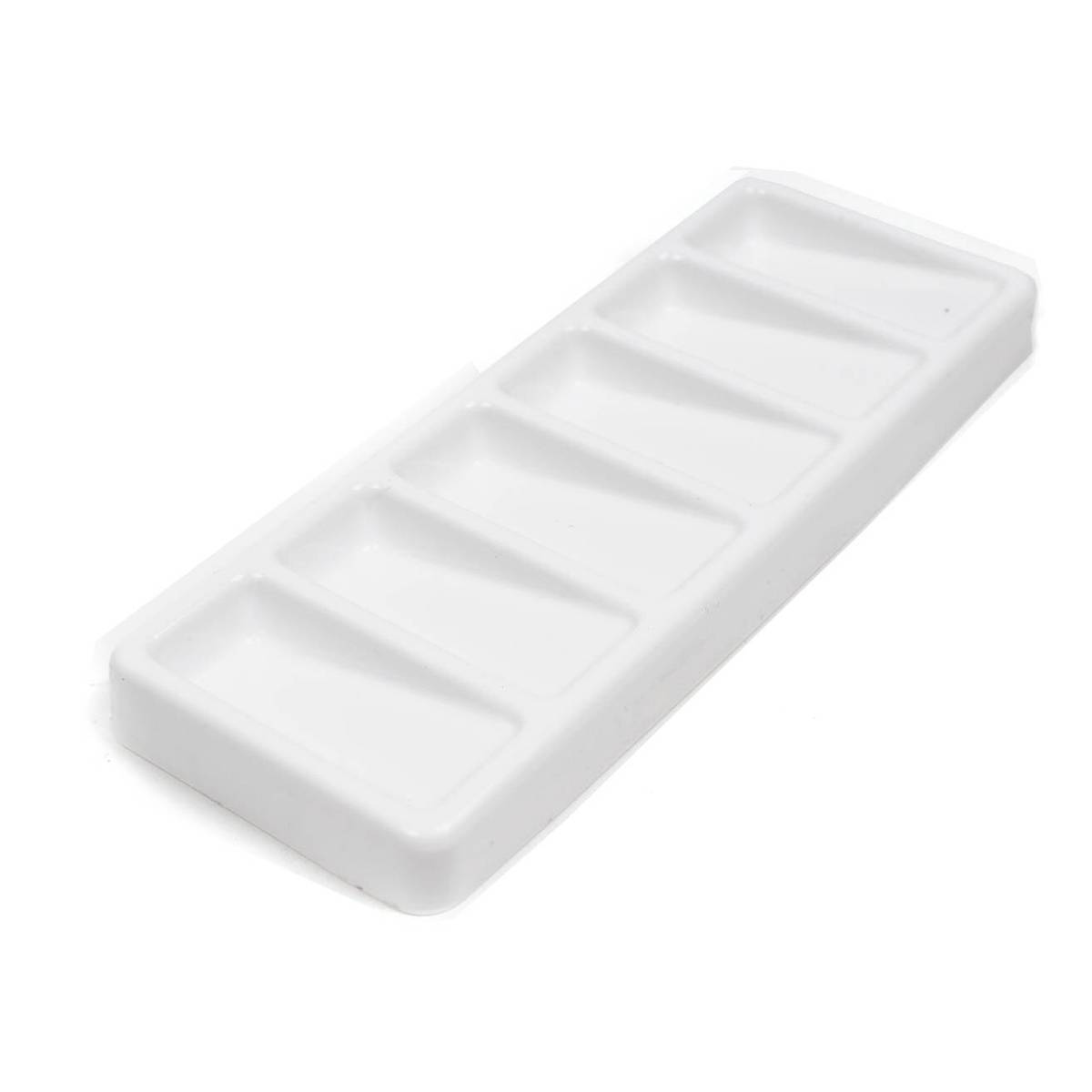Plastic Rectangular Palette 6 Slots