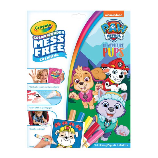 Crayola Paw Patrol Colour Wonder Colouring Set