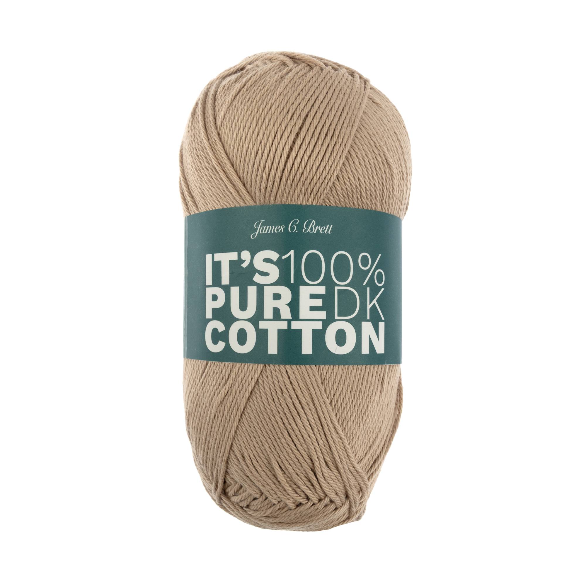 James C Brett Beige It’s Pure Cotton Yarn 100g
