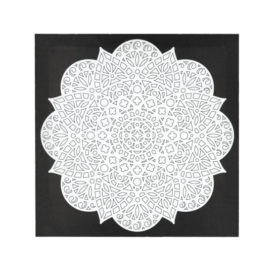 Mandala Colour-In Canvas