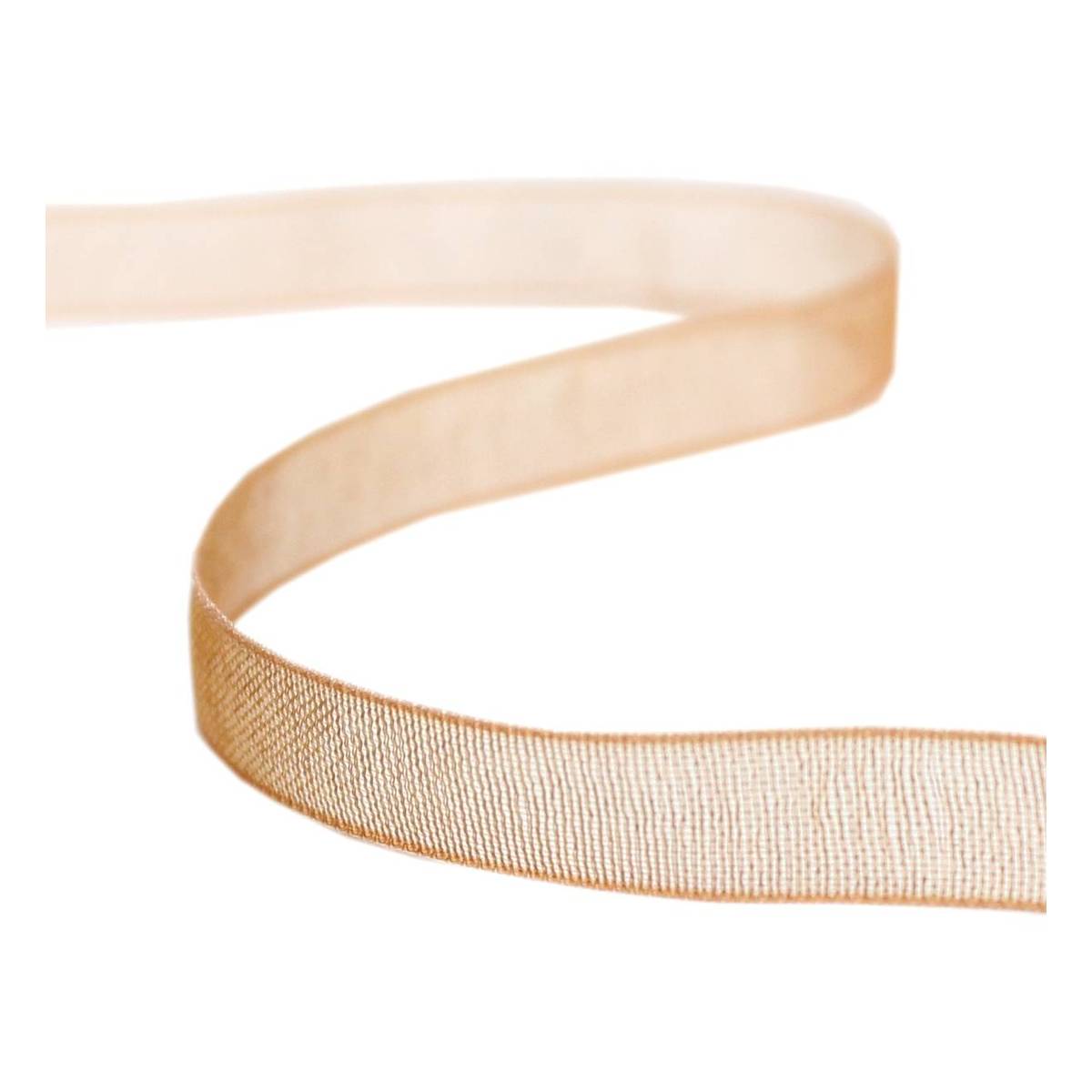 Gold Organdie Ribbon 6mm x 8m