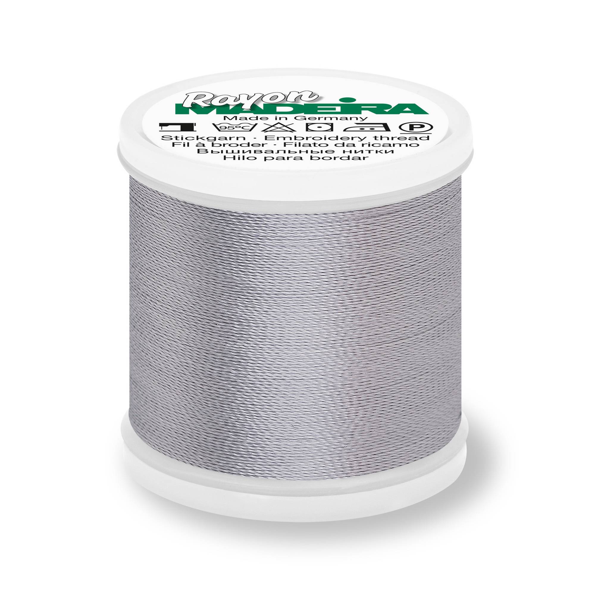 Madeira Grey Rayon 40 Thread 200m (1118)
