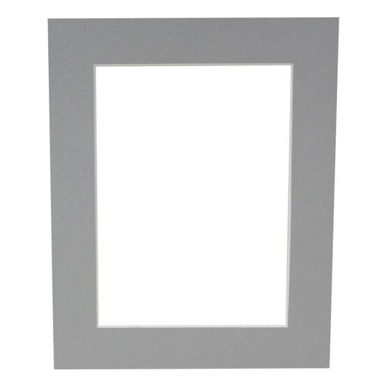 Dawn Grey Single Aperture Mount 10 x 8 Inches