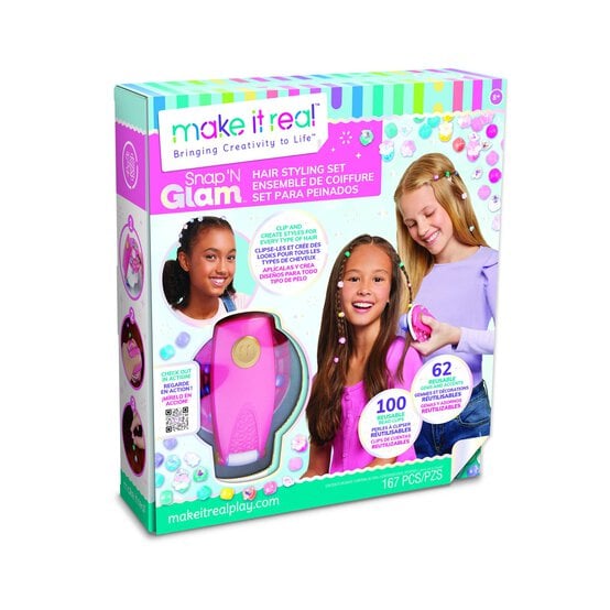 Make It Real Snap ‘N Glam Hair Styling Set