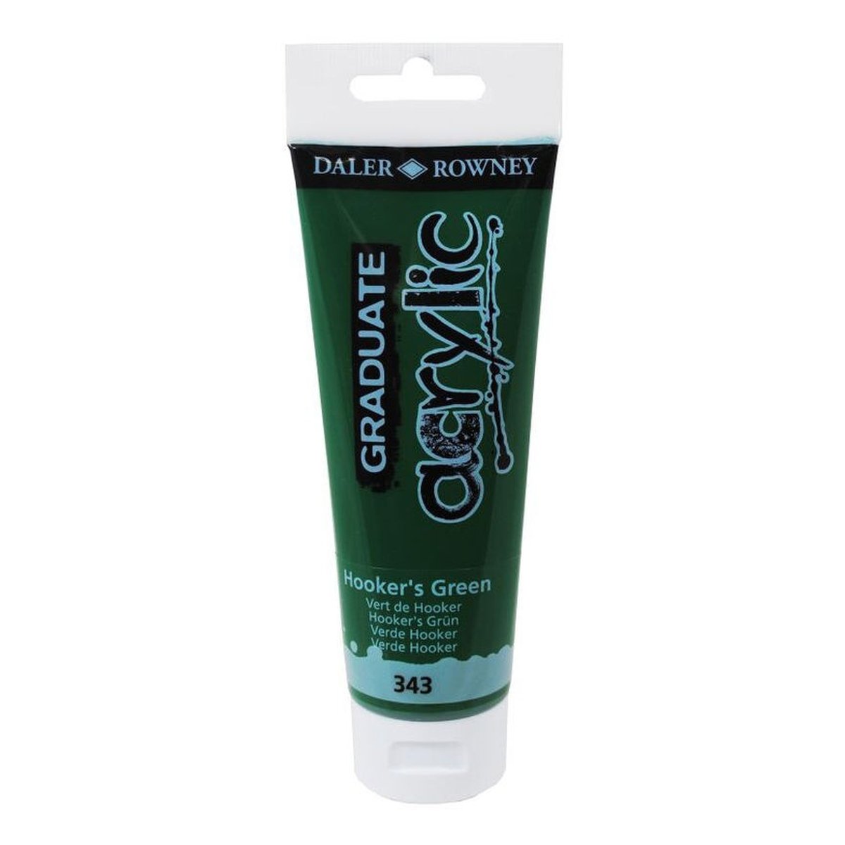Daler-Rowney Graduate Hookers Green Acrylic Paint 120ml