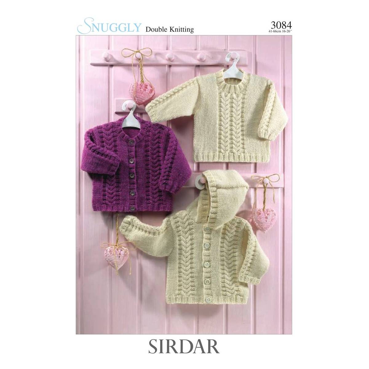 Sirdar Snuggly DK Jackets Digital Pattern 3084