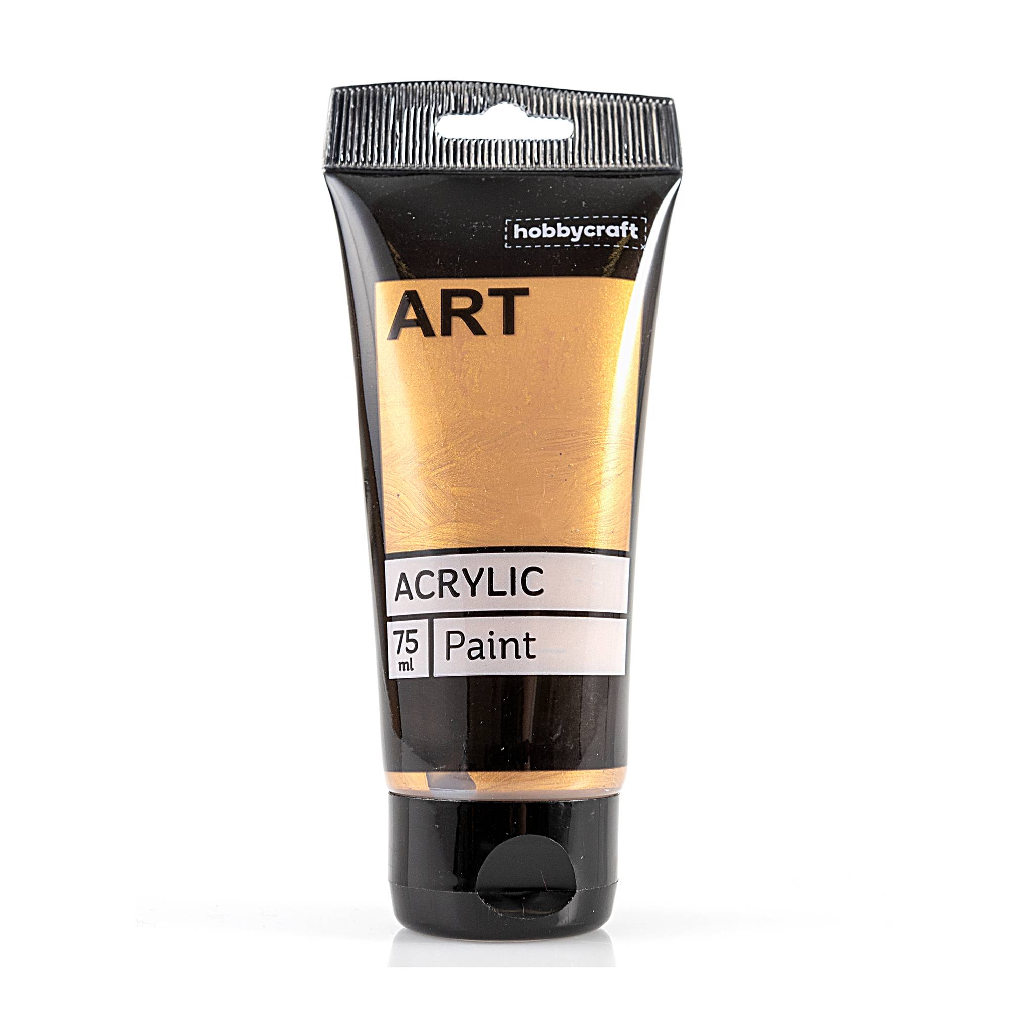 Antique Gold Art Acrylic Paint 75ml