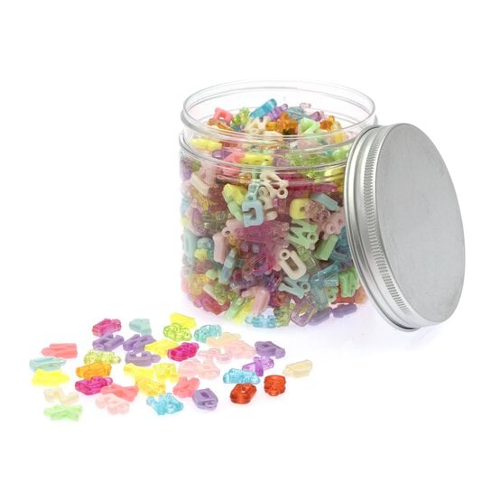 Hanging Alphabet Beads Tub