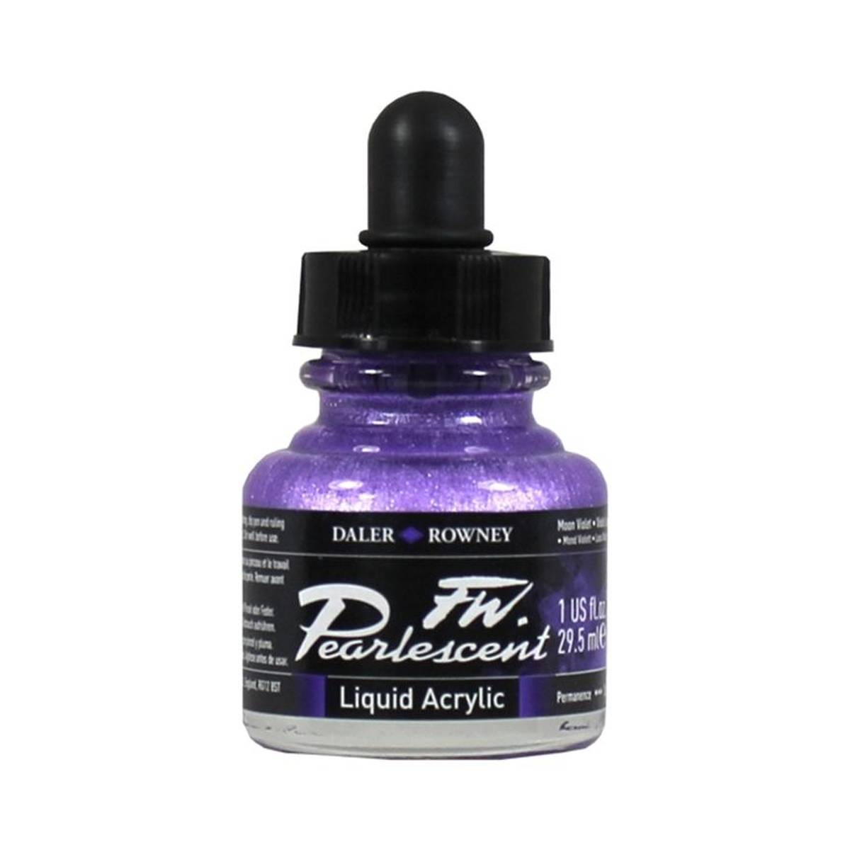 Daler-Rowney Moon Violet FW Pearlescent Liquid Acrylic 29.5ml