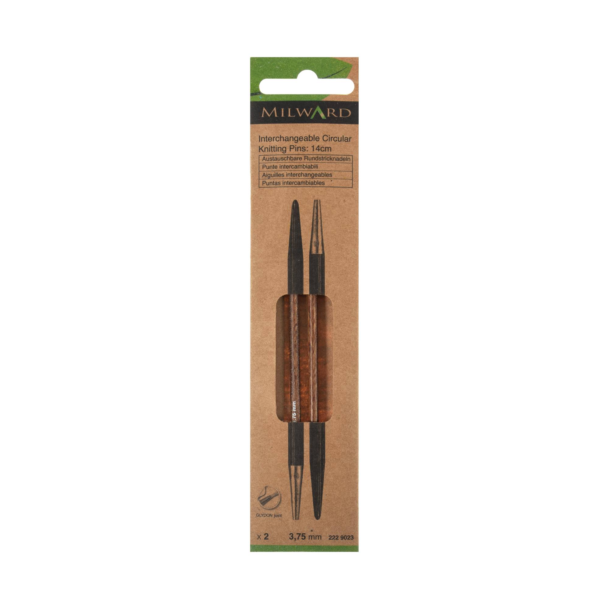 Milward 3.75mm Circular Interchangeable Knitting Needles