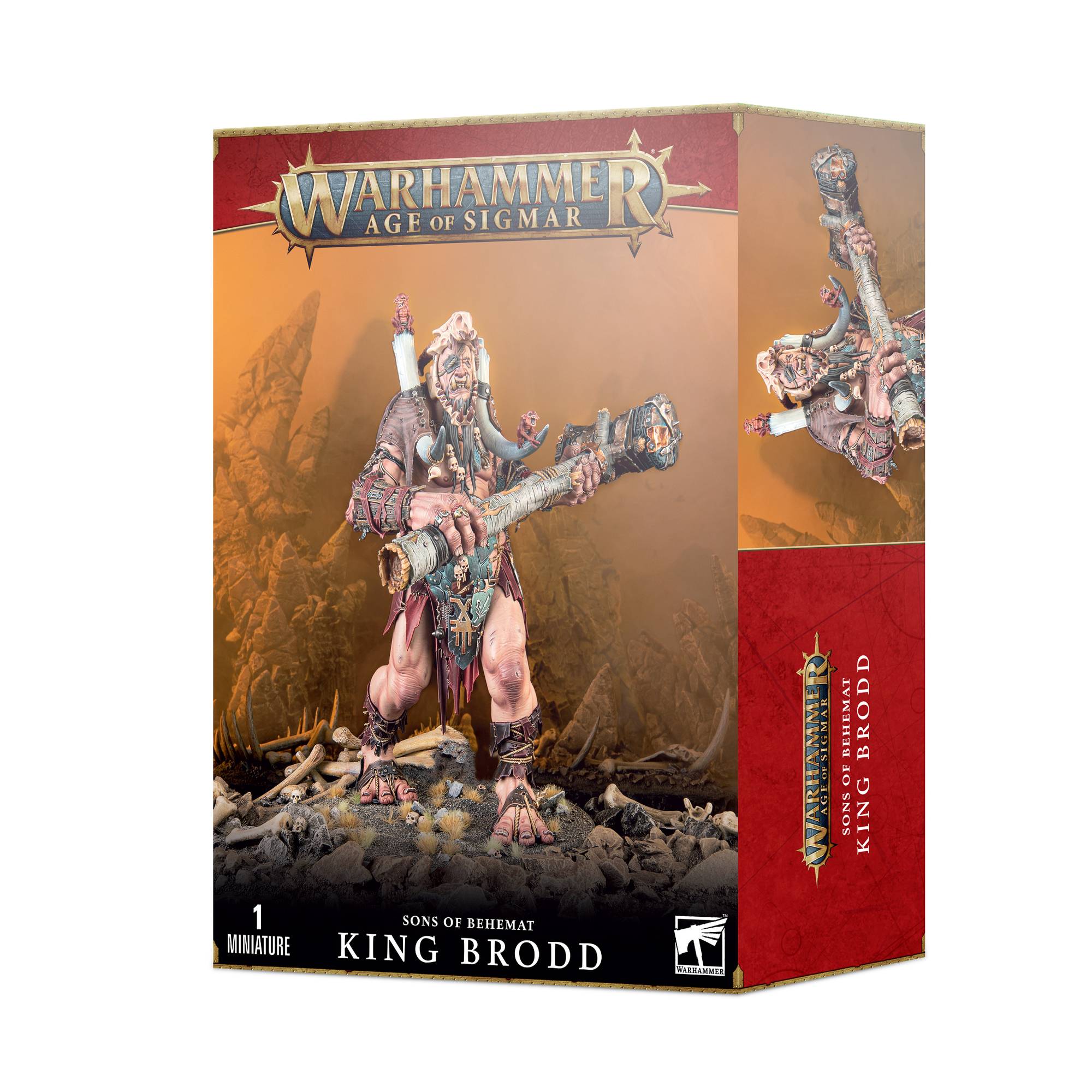 Warhammer Age of Sigmar Sons of Behemat King Brodd