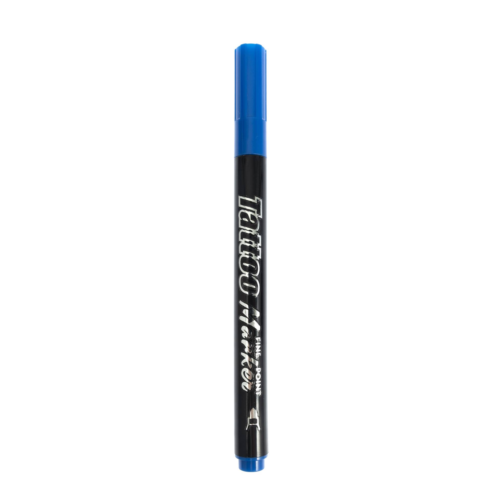 Blue Tattoo Marker Pen