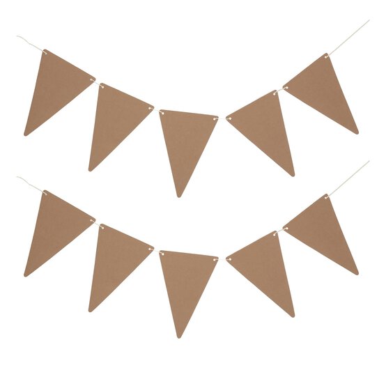 Kraft Paper Bunting Kit 5m