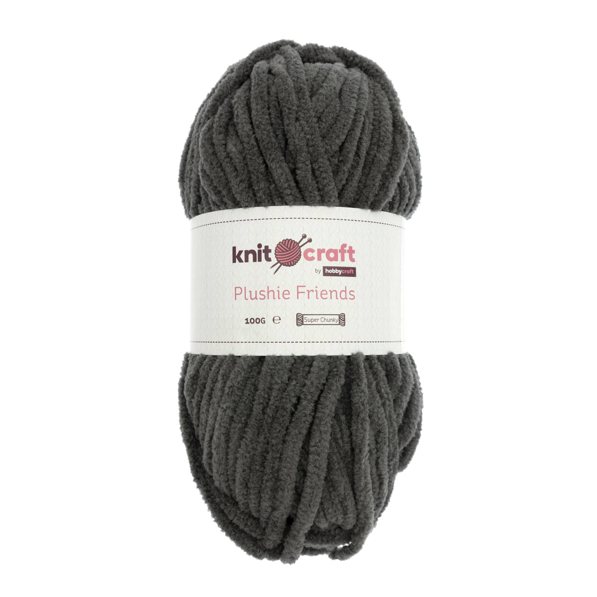 Knitcraft Slate Plushie Friends Yarn 100g