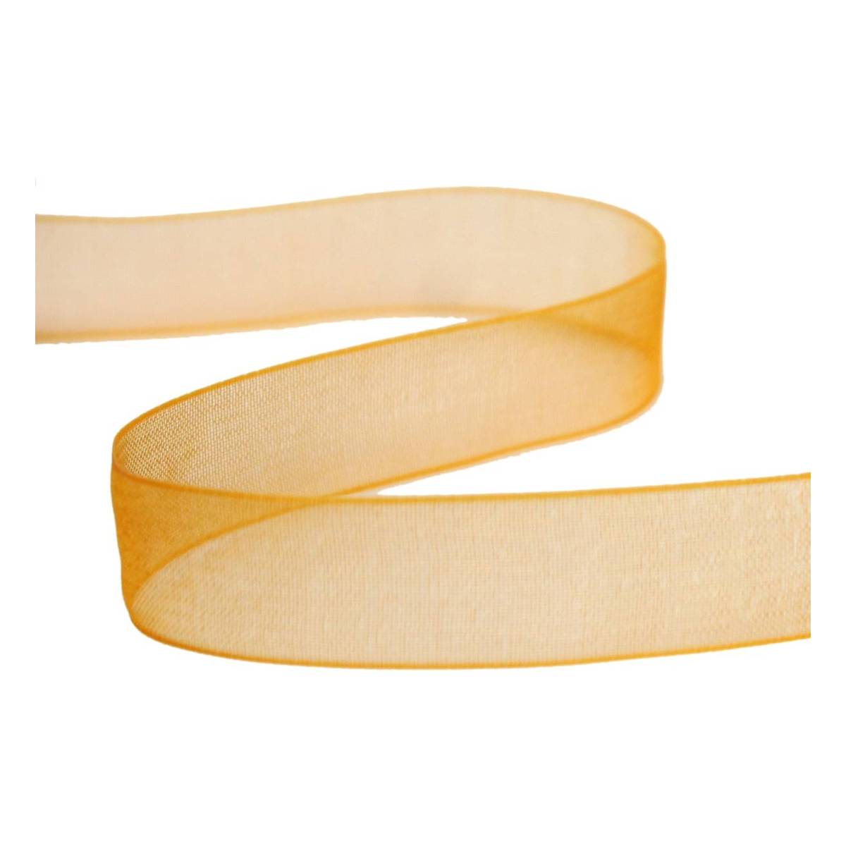 Yellow Organdie Ribbon 12mm x 6m