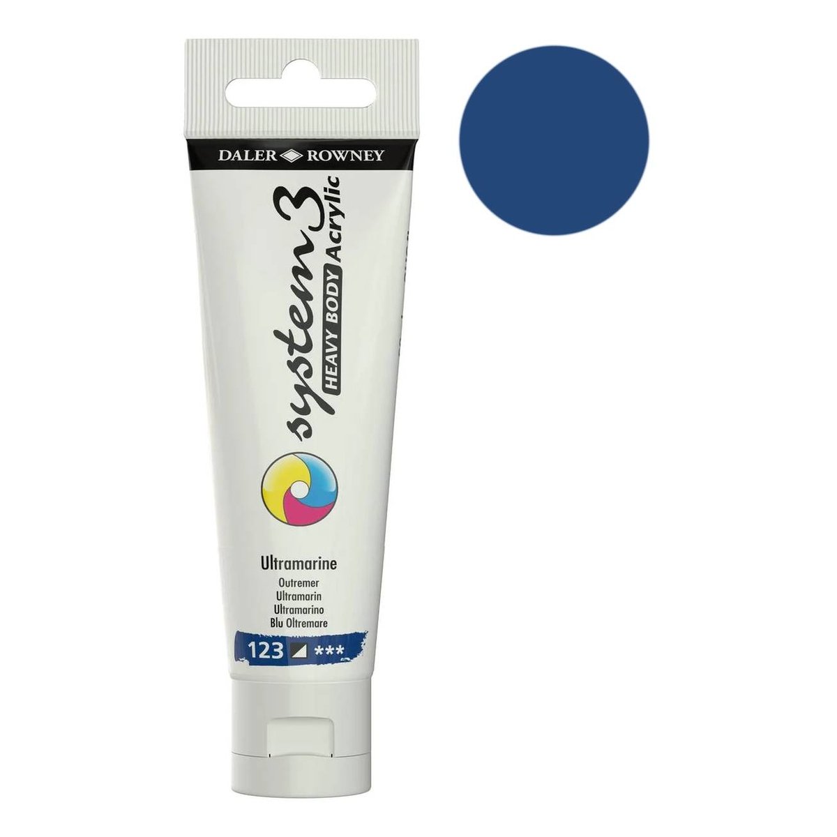 Daler-Rowney System3 Ultramarine Heavy Body Acrylic 59ml