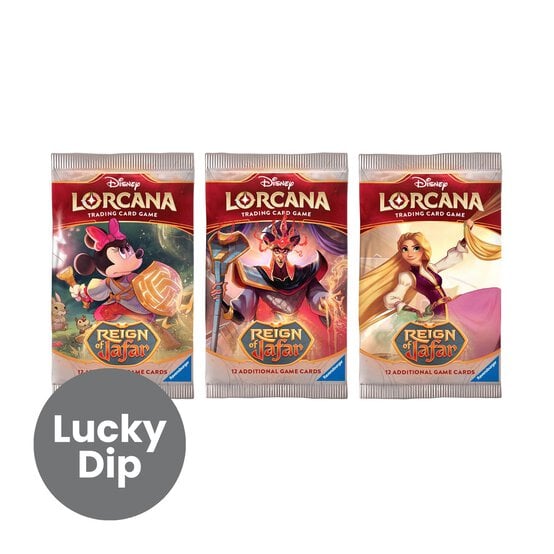 Assorted Disney Lorcana Reign of Jafar Trading Card Booster Pack