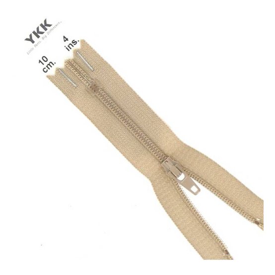 YKK Fawn Dress and Skirt Zip 10cm